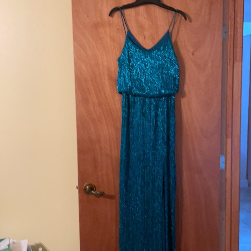 Night Way Collections Evening dress brilliant turquoise - perfect! (OLCC)